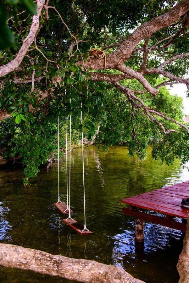 San Fernando Bacalar, Villa Pina Colada Bagian luar foto